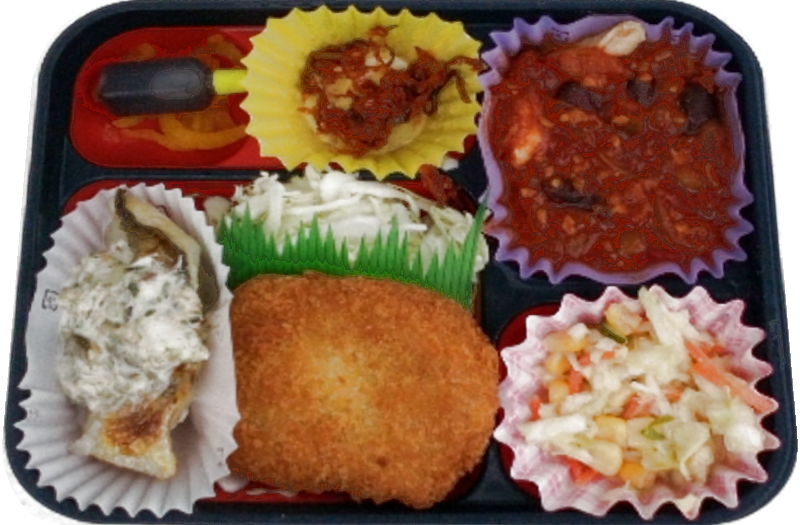 本日の手造り弁当