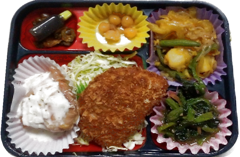 本日の手造り弁当