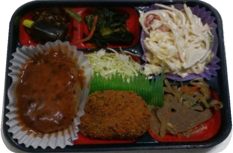 本日の手造り弁当