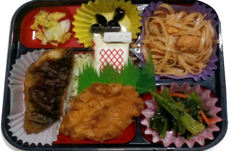 本日の手造り弁当