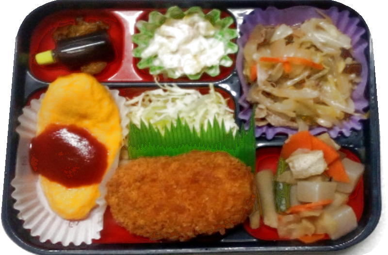 本日の手造り弁当